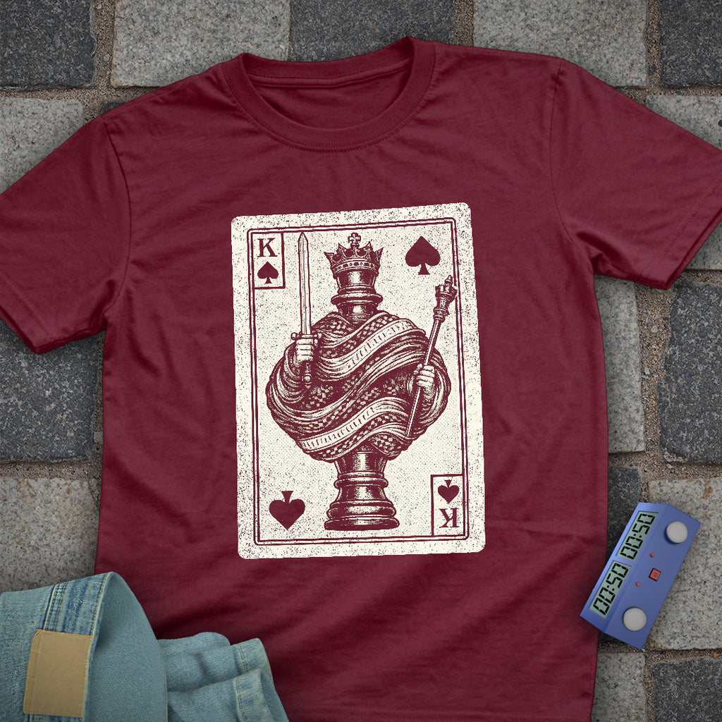 Playing Card King Chess T-Shirt