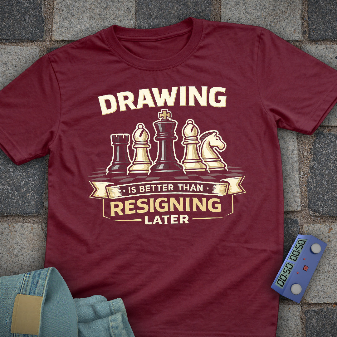 Draw is Better than Resign T-Shirt