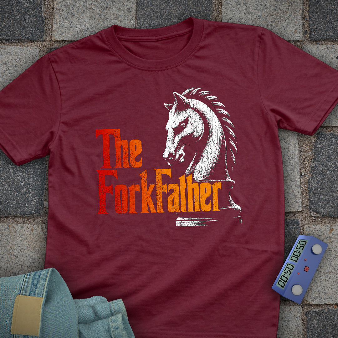 The Fork Father Chess T-Shirt