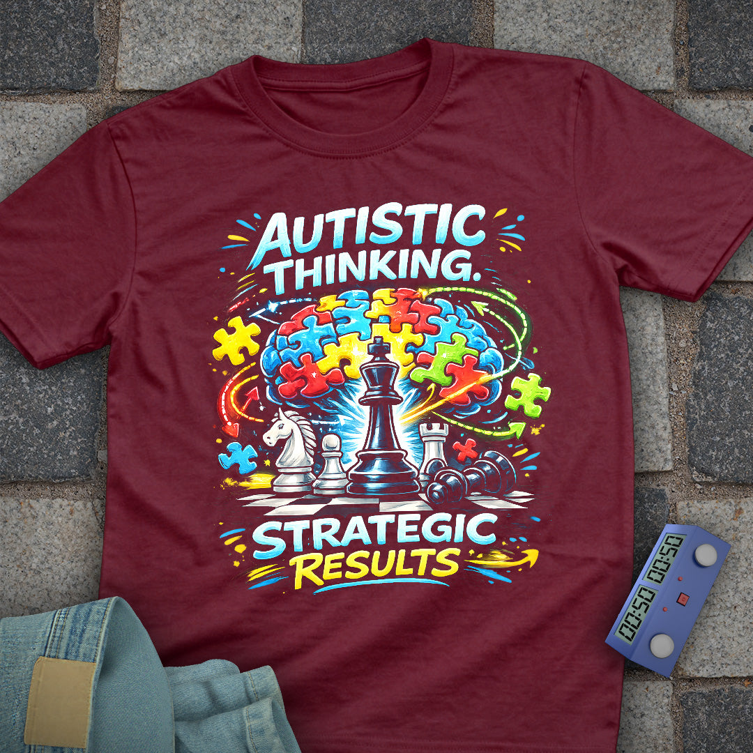 Autistic Thinking Chess T-Shirt