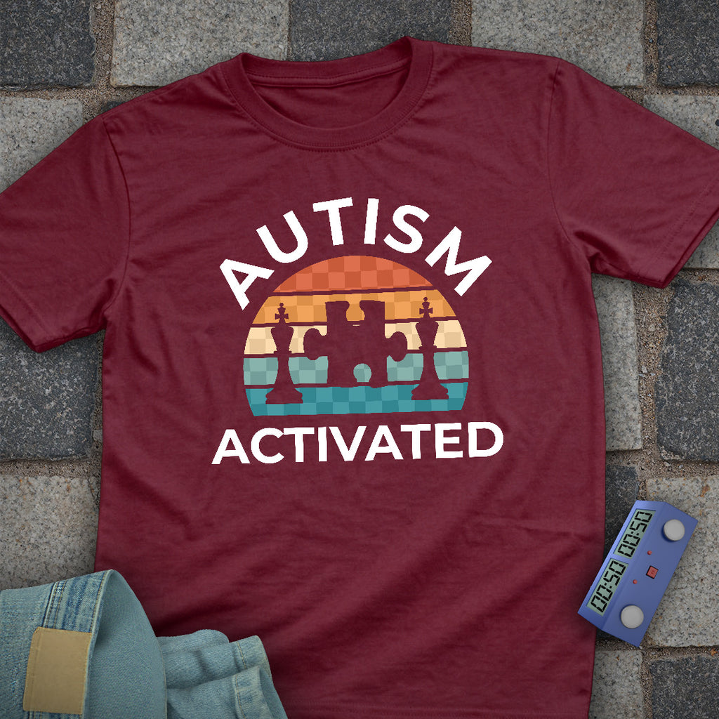 Autism Activated Chess T-Shirt