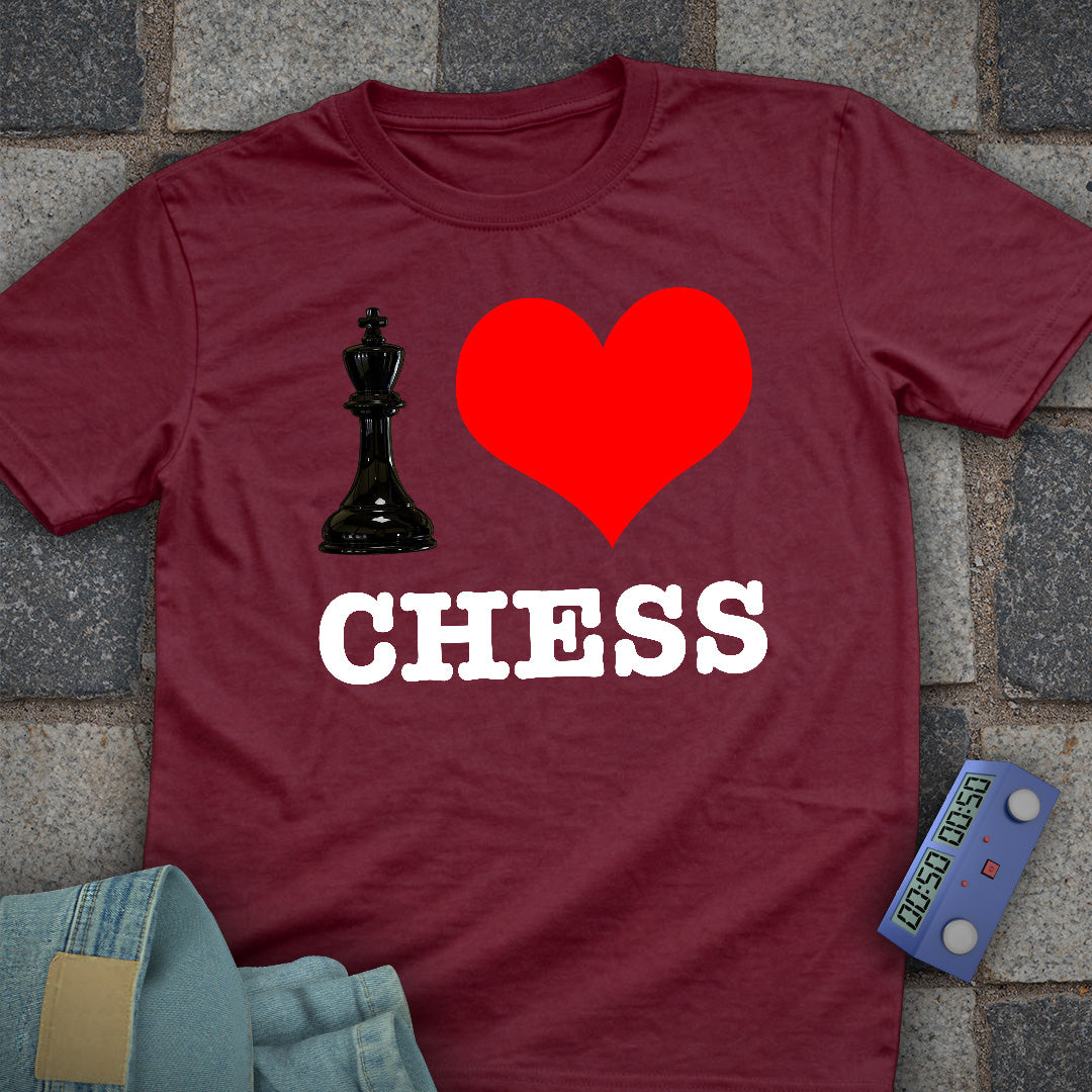 I Love Chess T-Shirt