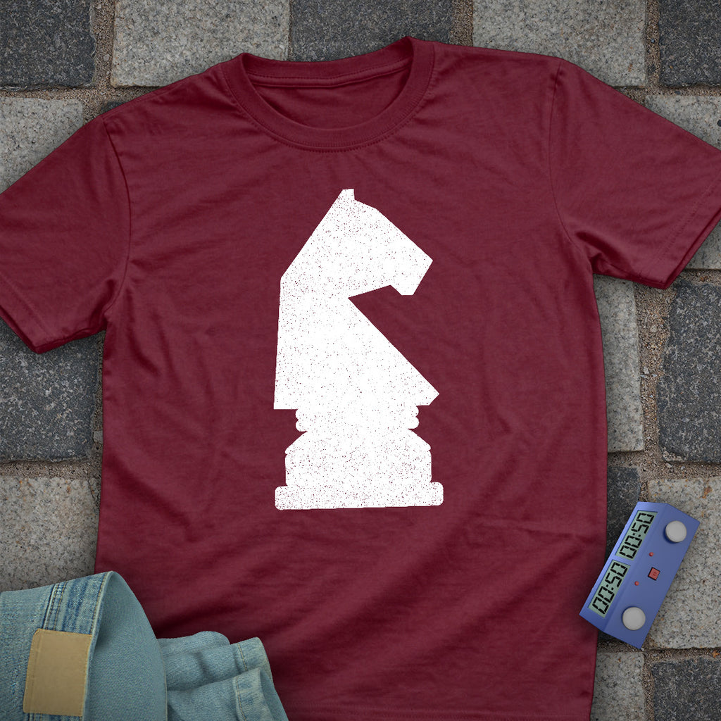 Knight Distressed Chess T-Shirt