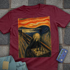 Grito de Edvard Munch Blunder T-Shirt