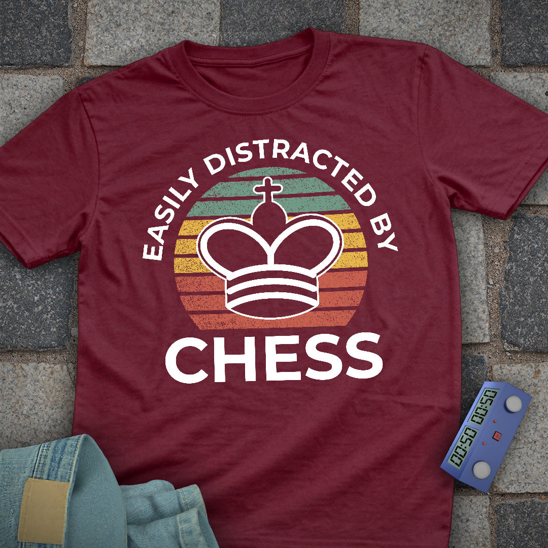 Easily Distracted By Chess T-Shirt