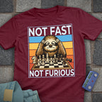 Not Fast. Not Furious Chess T-Shirt