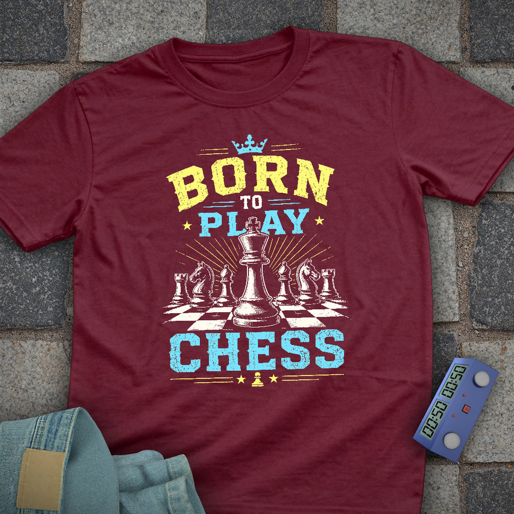 Born to Play Chess T-Shirt