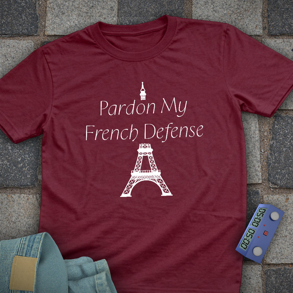 Pardon My french Chess T-Shirt