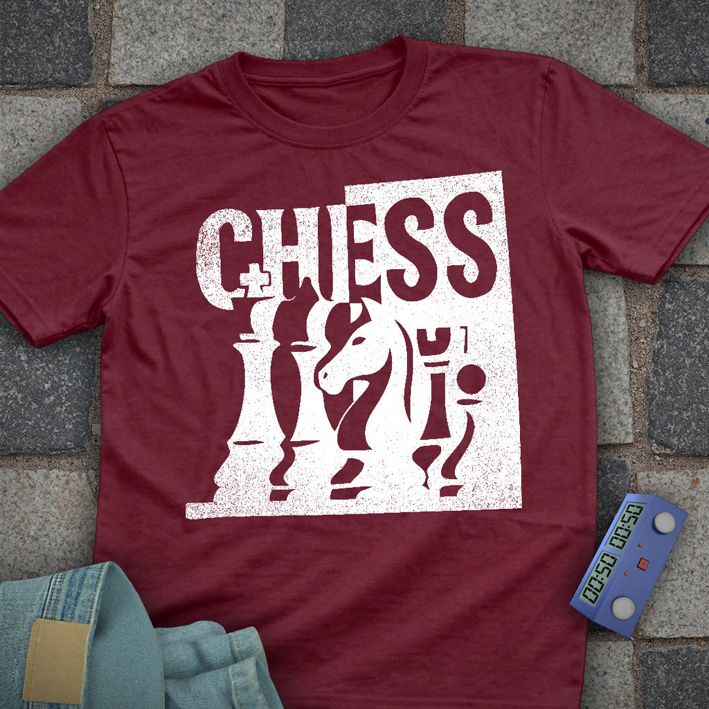 Chess Negative Space T-Shirt