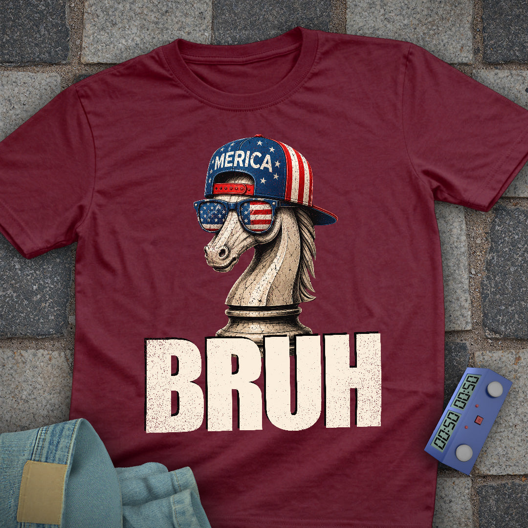 Patriotic Knight Bruh T-Shirt
