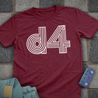 Line Art d4 Chess T-Shirt