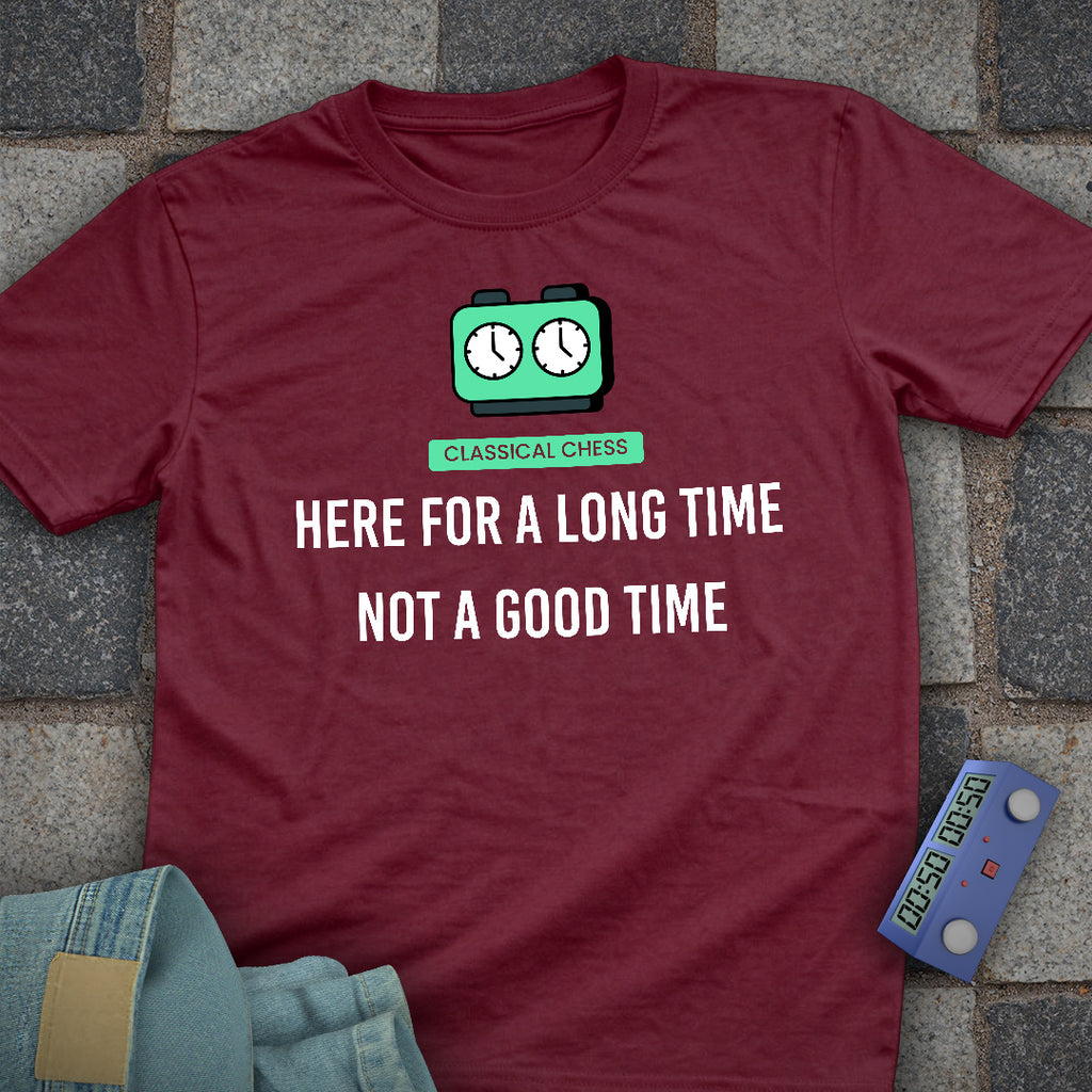 Long Time Chess T-Shirt