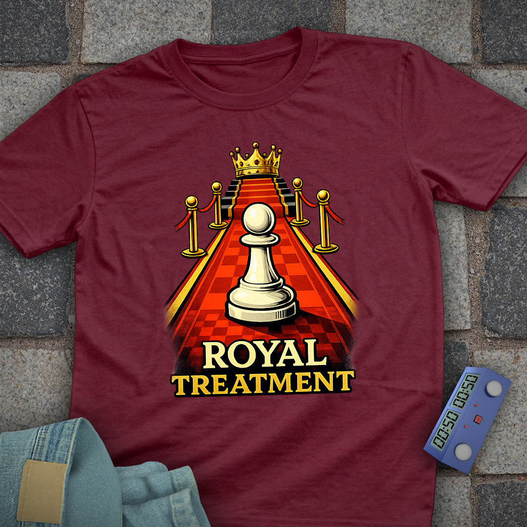 Royalty Pawn Red Carpet T-Shirt
