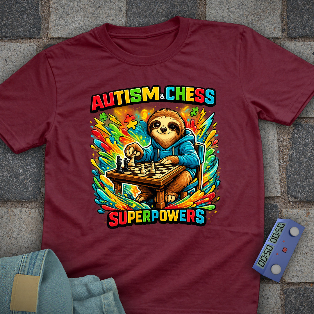 Autism Superpowers Chess T-Shirt