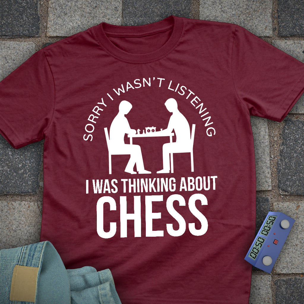 Thinking About Chess T-Shirt