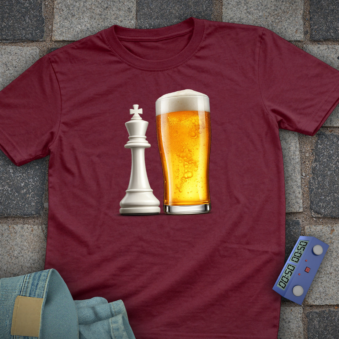 King Beer Chess T-Shirt