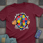 Autism Superhero Chess T-Shirt