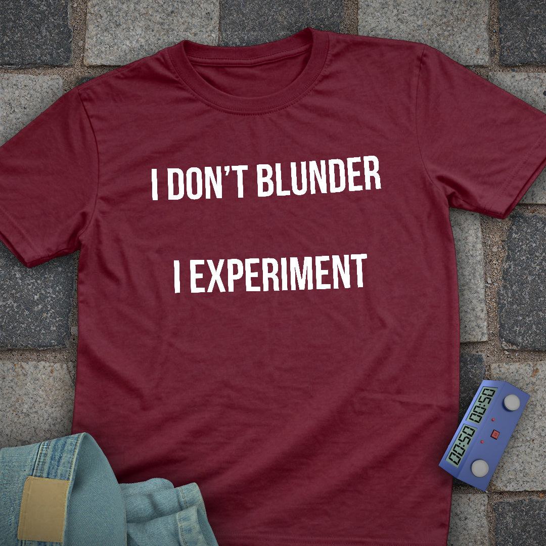 I Experiment Chess T-Shirt