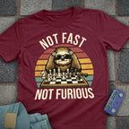 Not Fast. Not Furious Chess Sunglasses T-Shirt