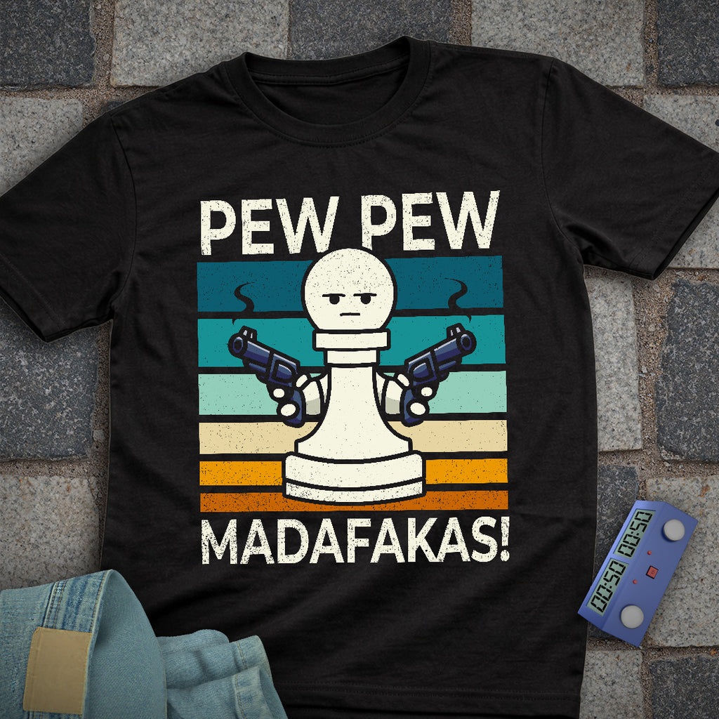 Retro Madafakas! Chess T-Shirt