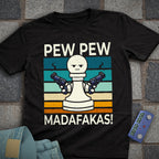 Retro Madafakas! Chess T-Shirt