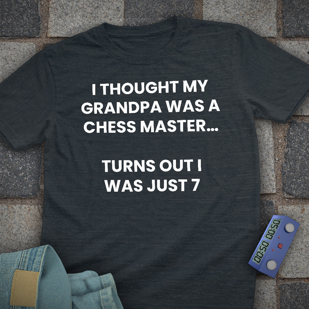 Grandpa Chess Master T-Shirt
