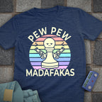 Pew Pew Pastel Chess T-Shirt