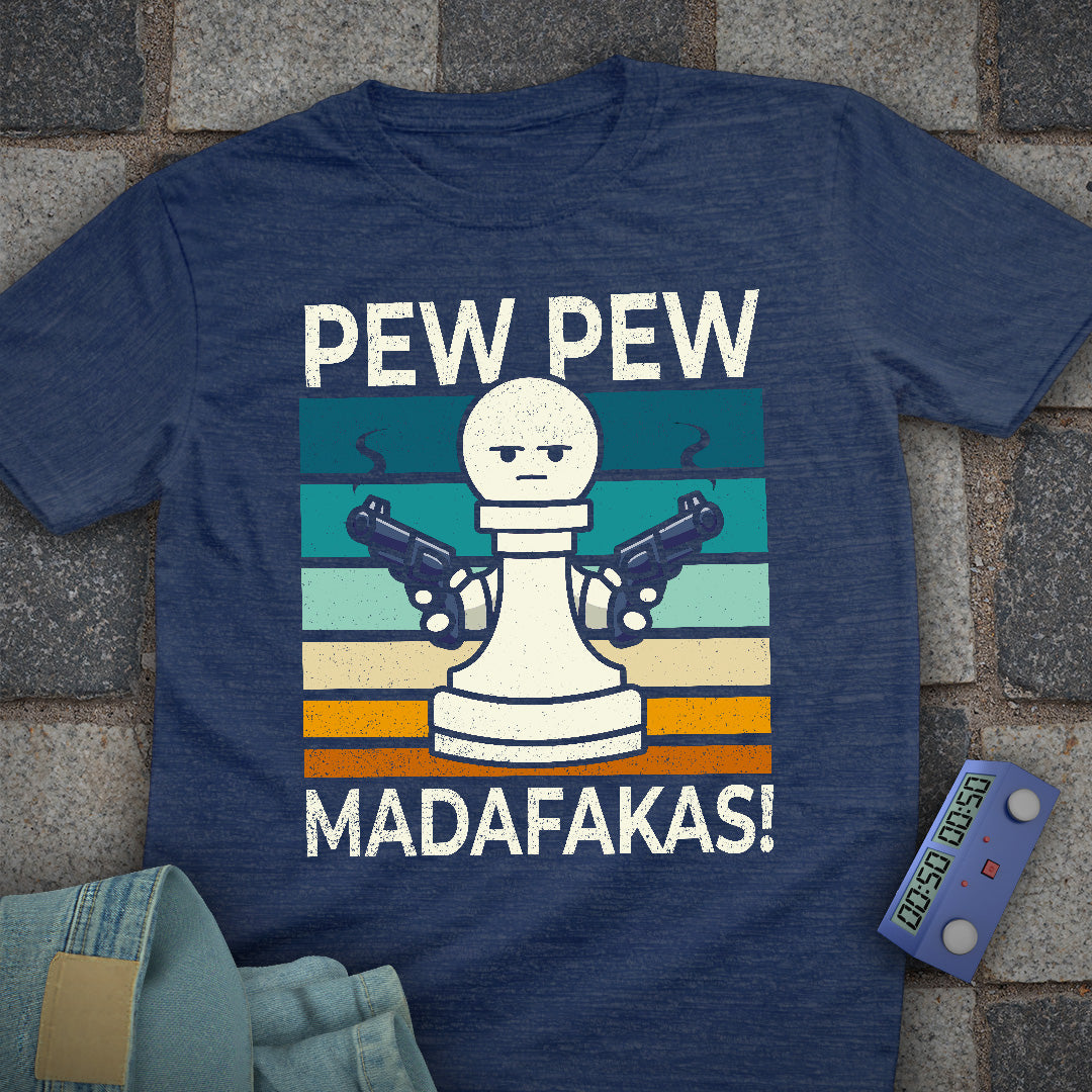 Retro Madafakas! Chess T-Shirt