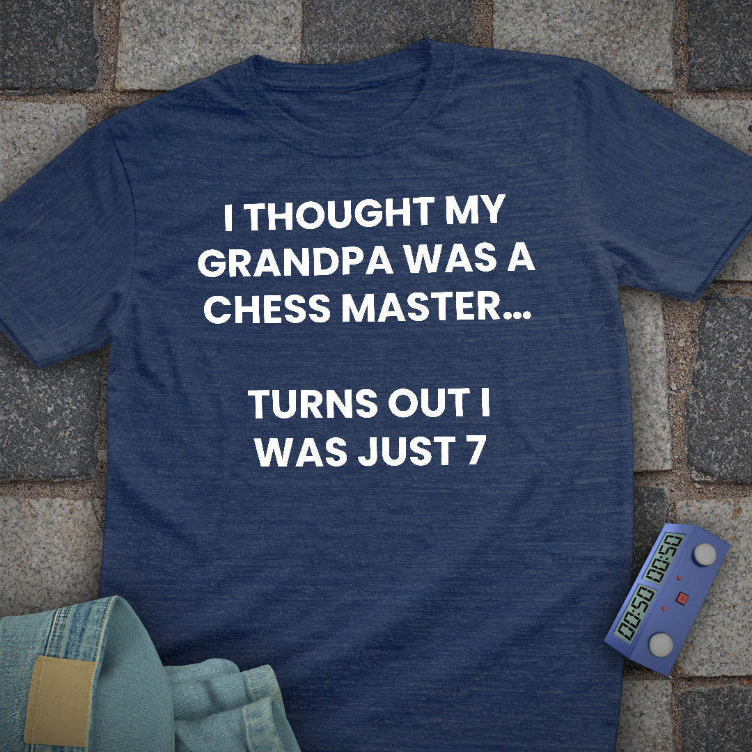Grandpa Chess Master T-Shirt