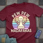 Pew Pew Pastel Chess T-Shirt