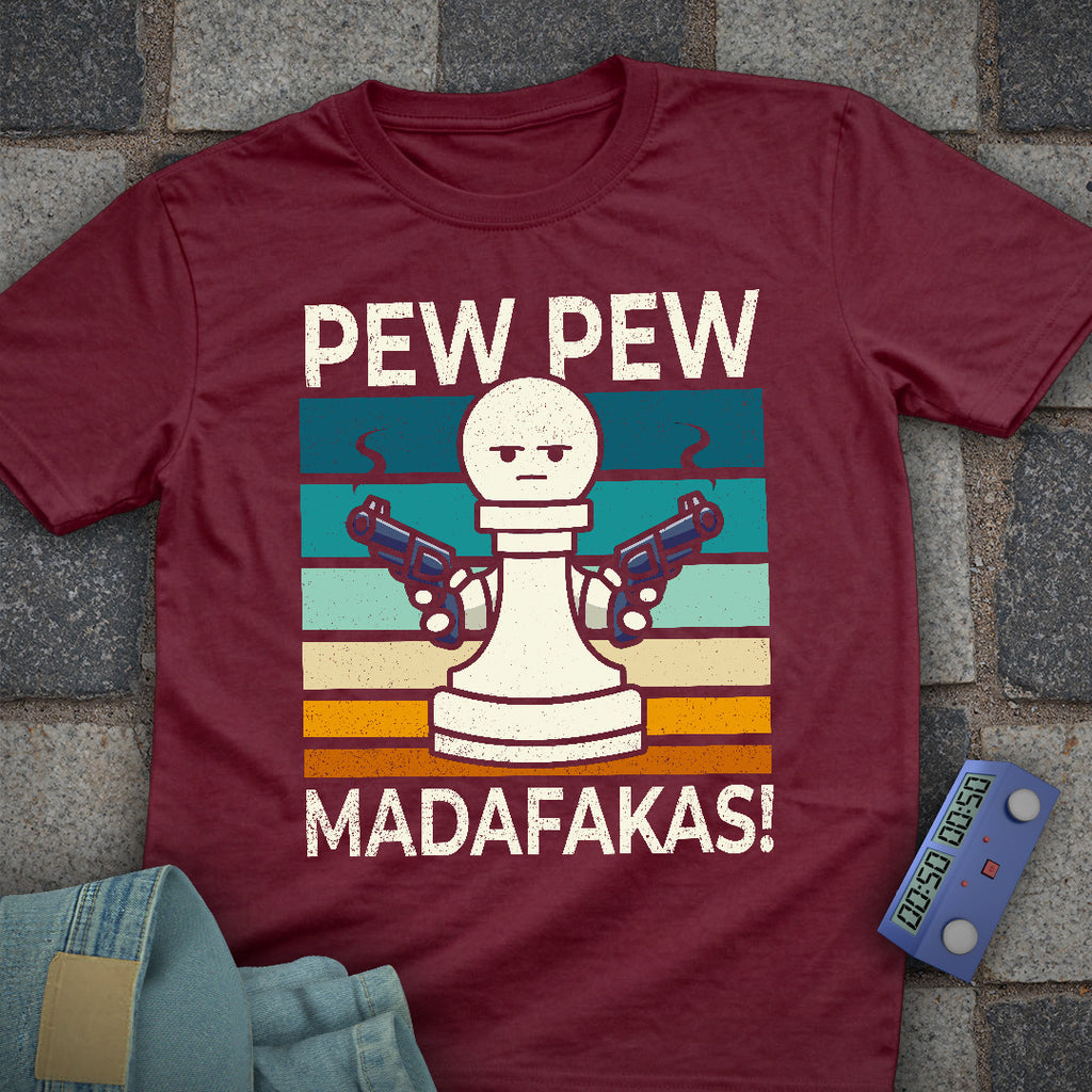 Retro Madafakas! Chess T-Shirt