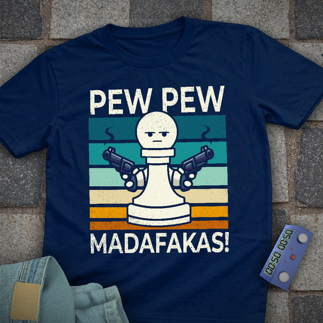 Retro Madafakas! Chess T-Shirt