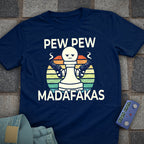Checkered Pew Pew Chess T-Shirt