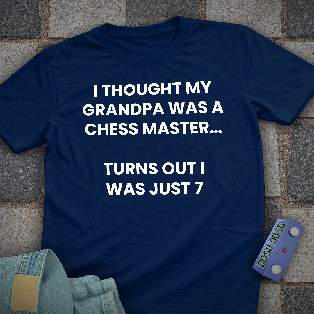 Grandpa Chess Master T-Shirt