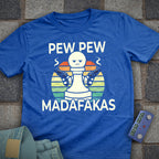 Checkered Pew Pew Chess T-Shirt