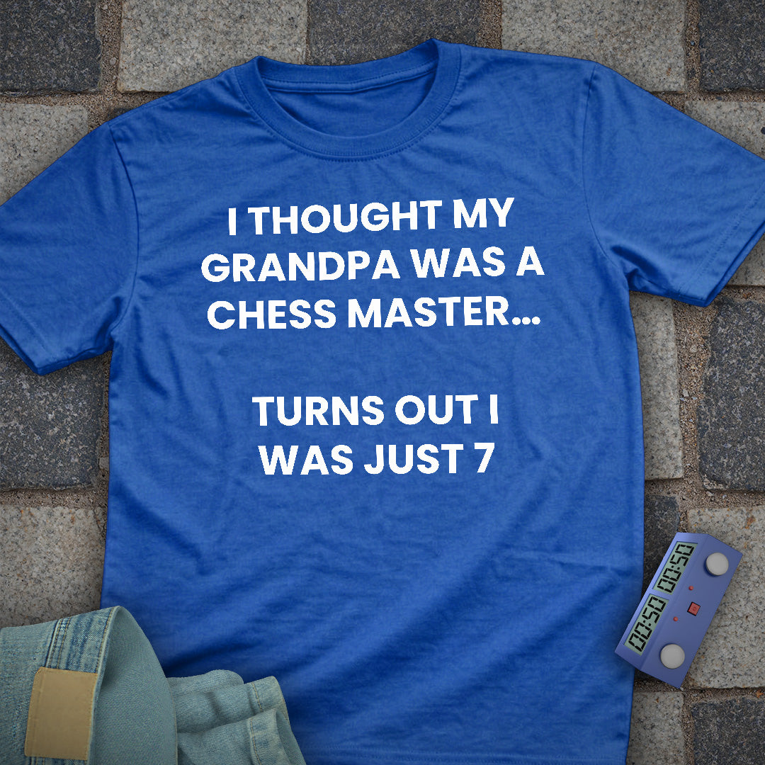Grandpa Chess Master T-Shirt