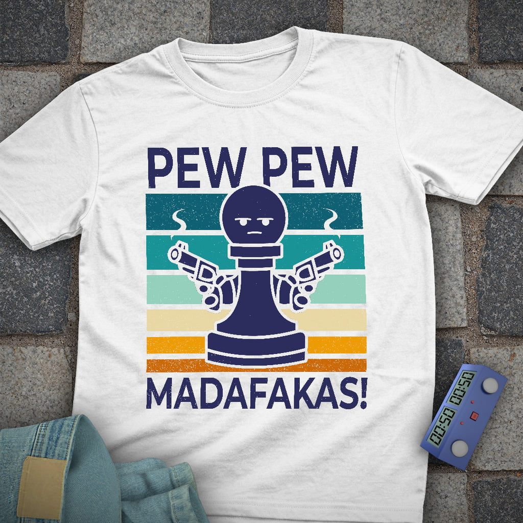 Retro Madafakas! Chess T-Shirt