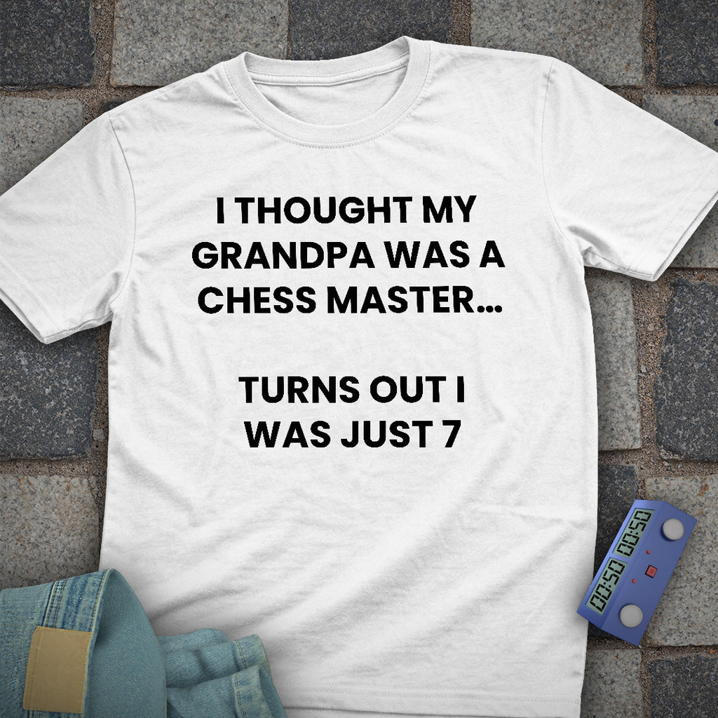 Grandpa Chess Master T-Shirt