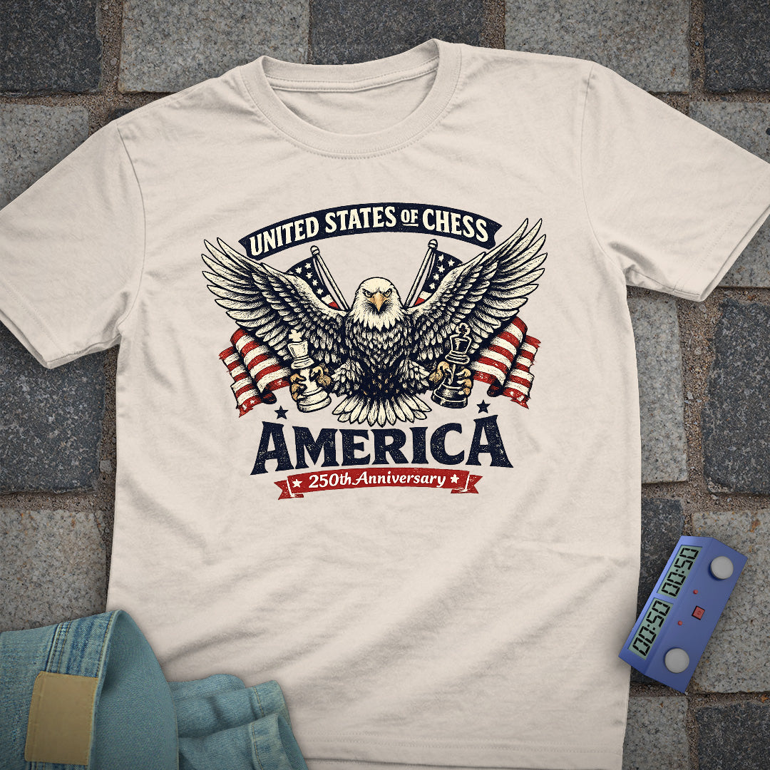 Anniversary USA Chess T-Shirt