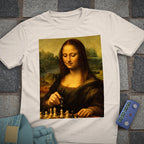 Mona Lisa Chess T-Shirt