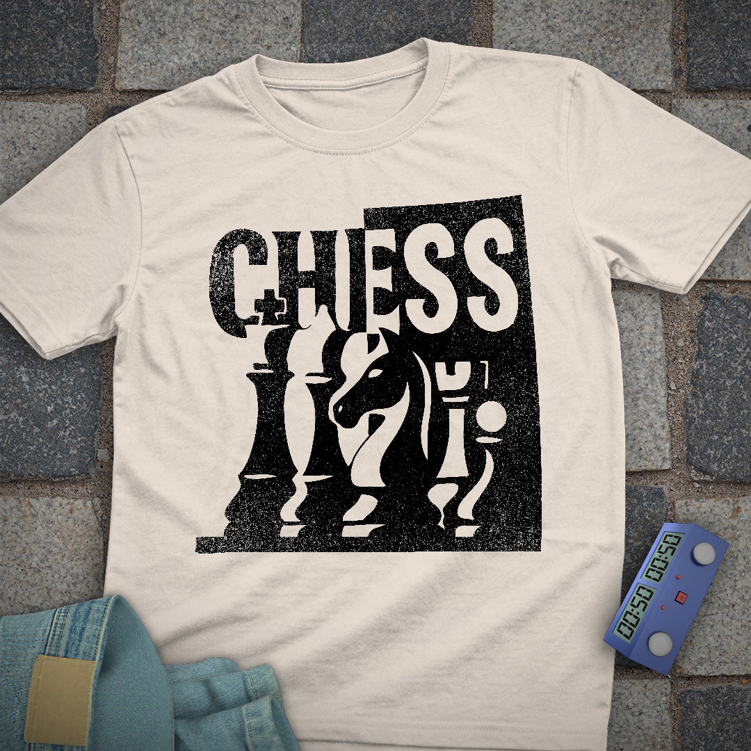 Chess Negative Space T-Shirt