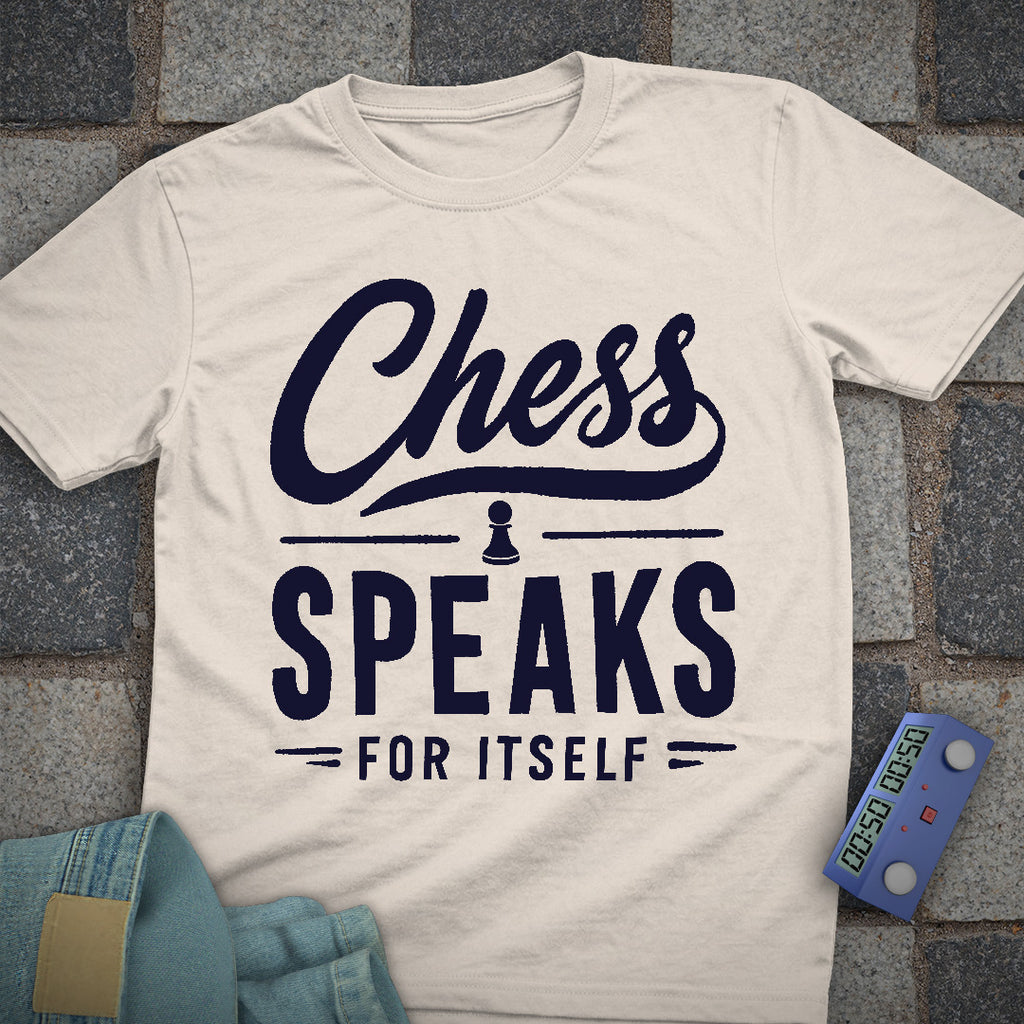 Chess Speaks Itself T-Shirt