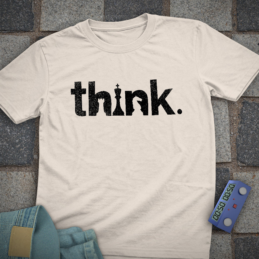 Think Shapes Chess T-Shirt