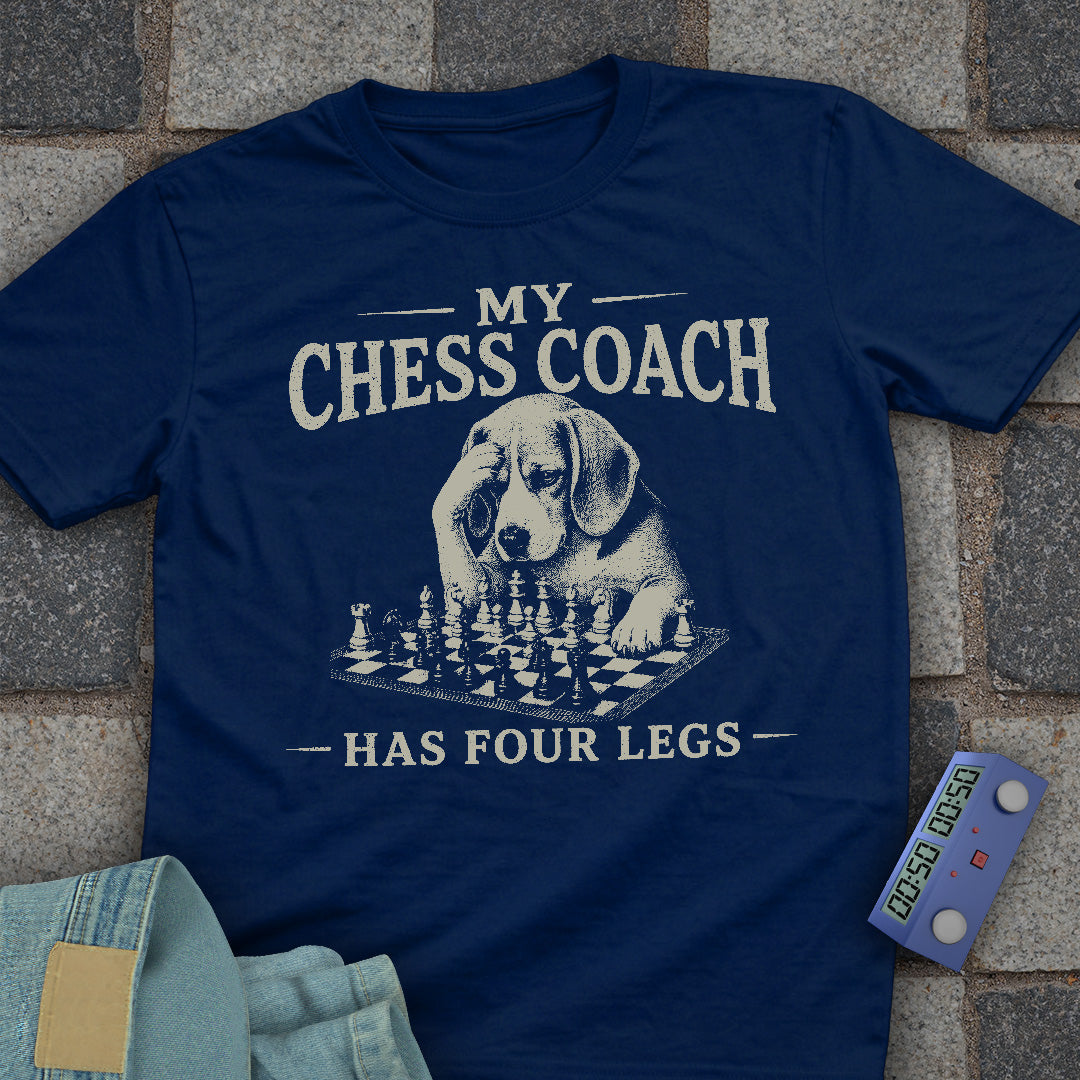 Beagle Chess Coach T-Shirt
