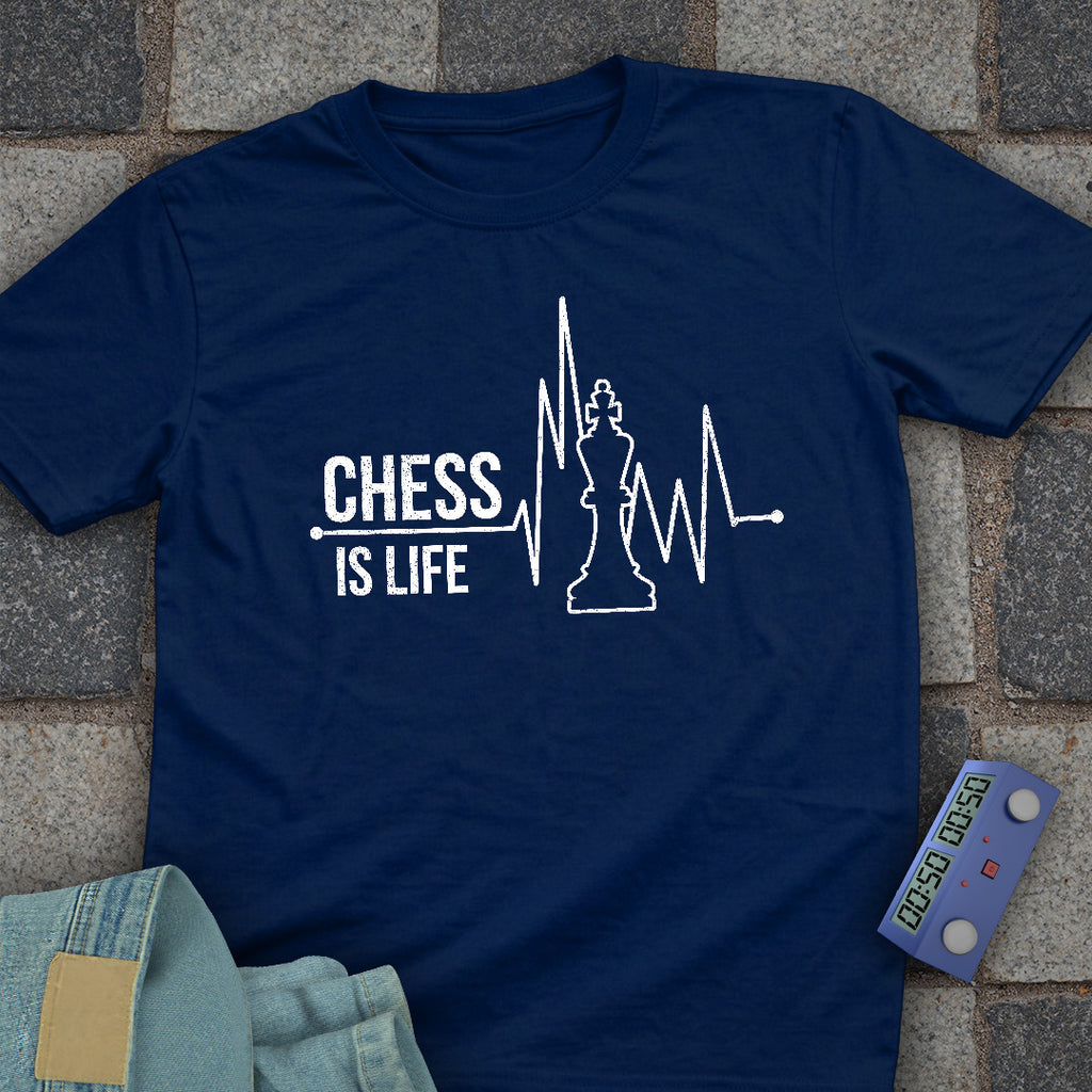 Chess is Life Heart T-Shirt