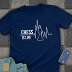 Chess is Life Heart T-Shirt