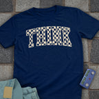 Think Checkered T-Shirt