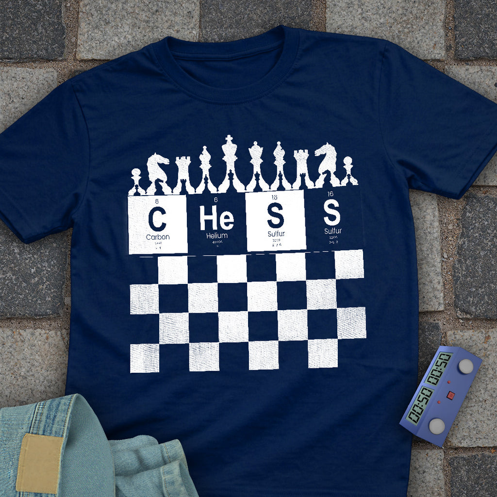 Chess Periodic Table T-Shirt