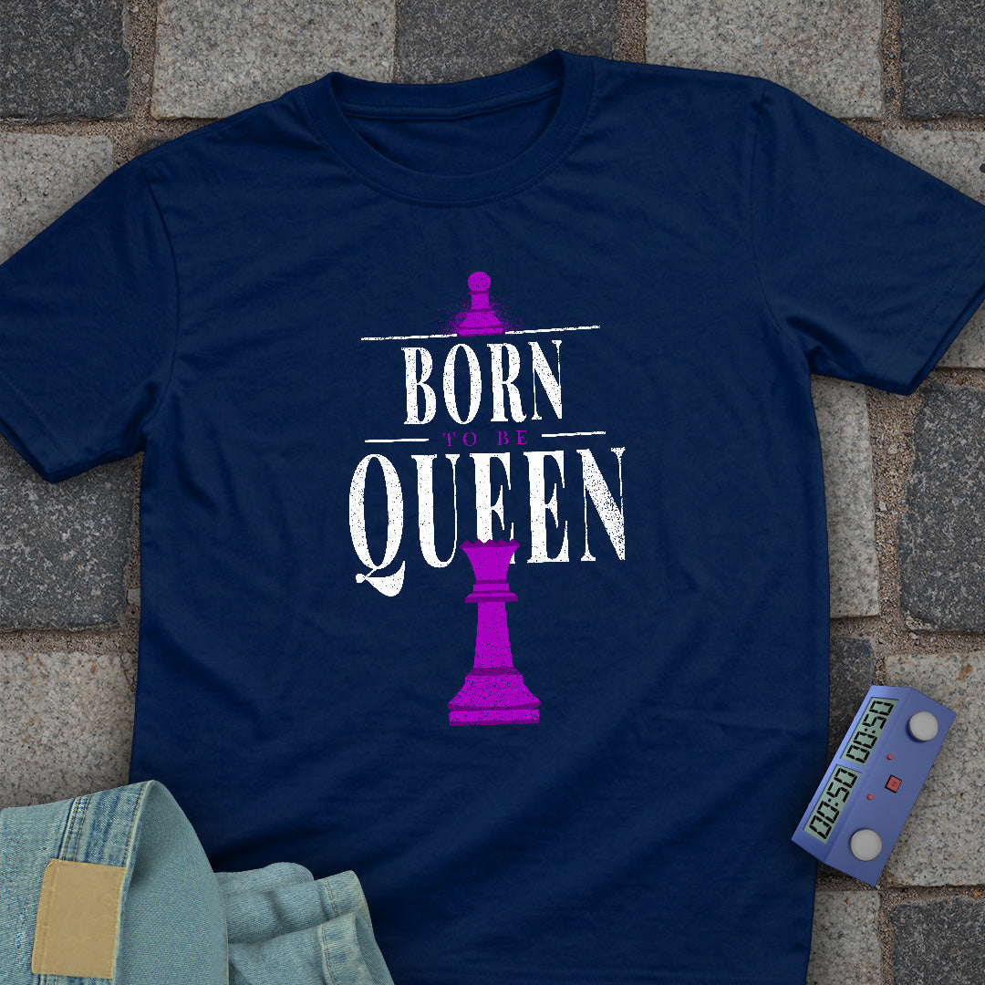 Born To Queen Chess T-Shirt