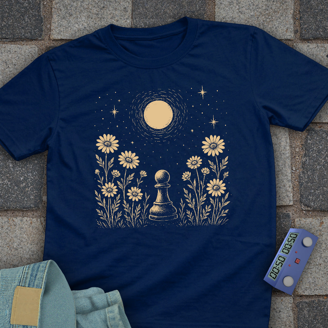 Press Flowers Pawn T-Shirt